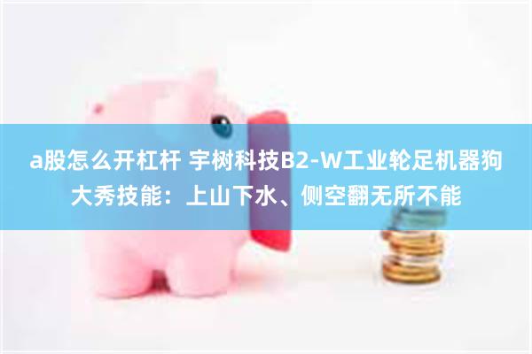 a股怎么开杠杆 宇树科技B2-W工业轮足机器狗大秀技能：上山下水、侧空翻无所不能