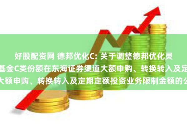 好股配资网 德邦优化C: 关于调整德邦优化灵活配置混合型证券投资基金C类份额在东海证券渠道大额申购、转换转入及定期定额投资业务限制金额的公告