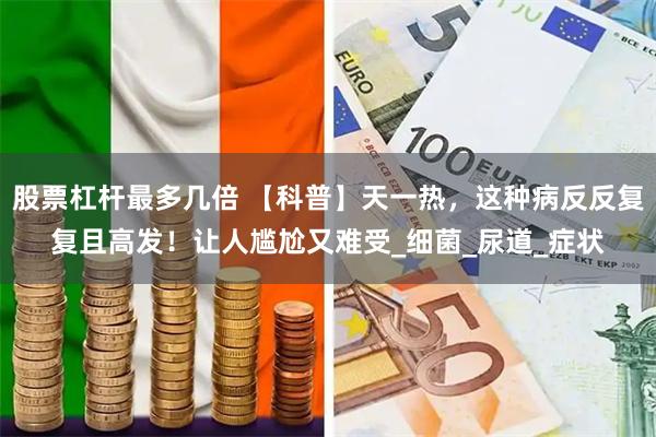 股票杠杆最多几倍 【科普】天一热，这种病反反复复且高发！让人尴尬又难受_细菌_尿道_症状